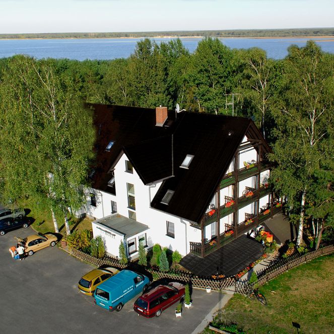Lage des Hotel Waldhütte am Spremberger Stausee