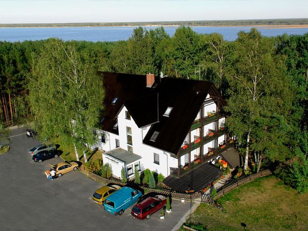 Lage des Hotel Waldhütte am Spremberger Stausee